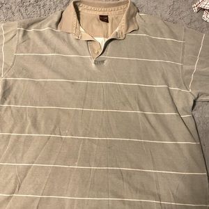 Wolverine boots and gear stripe men xxl polo